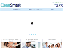 Tablet Screenshot of cleansmarthome.com